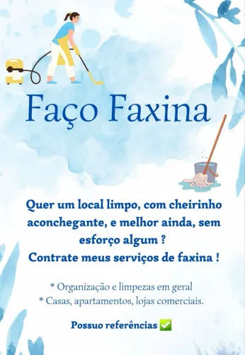 Limpeza Residêncial e Comercial