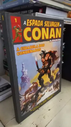Hq Coleção Conan A Espada Selvagem N 1 A Cidadela dos Condenados a coleção - Capa Dura Nov