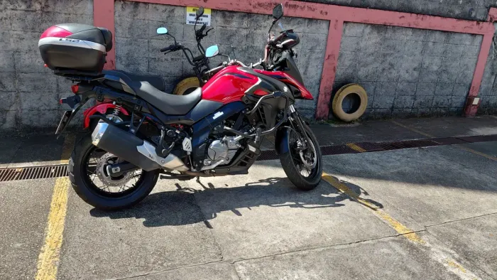 Suzuki V-Strom 650 XT 2021chave reserva farol milha manual abx tabela
