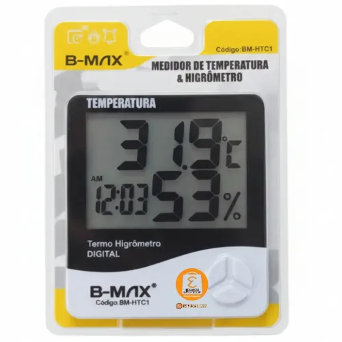 Medidor de Temperatura & termo Higrômetro Digital BM-HTC1