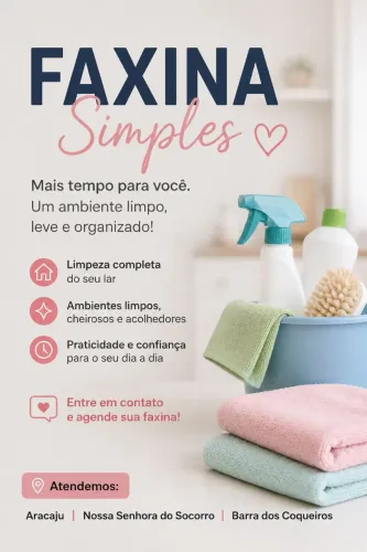 Faxina simples