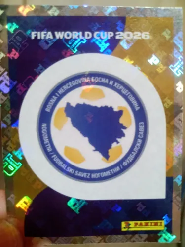 Figurinhas raras Copa do Mundo 2022 Panini - Brasil 1962, Brasil 2002 e Escudo Bósnia