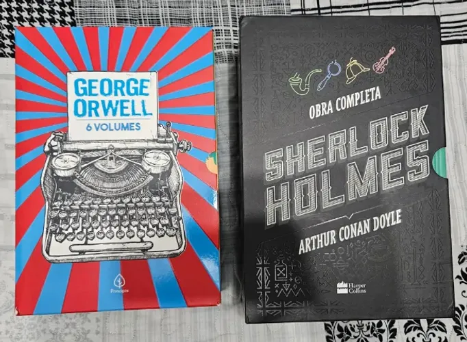 Box George Orwell + Box Sherlock Holmes