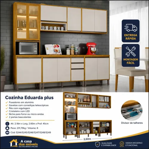 Armário Eduarda com Led
