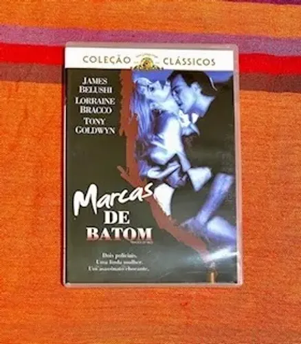 DVD Marcas de Batom (Direção Andy Wolk / Com James Belushi, Lorraine Bracco-1992)