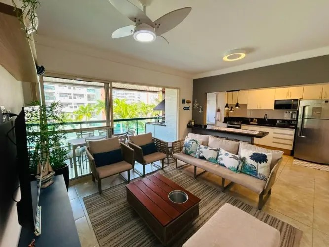 Apartamento com 3 dormitórios para alugar, 83 m² por R$ 12.000,00/mês - Riviera de São Lou