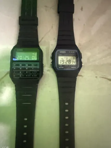 Casio F91W + Casio Calculadora Ca53WF Originais