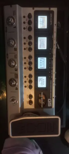 Pedaleira Zoom G5 (Válvula Tube Booster) - Excelente Estado