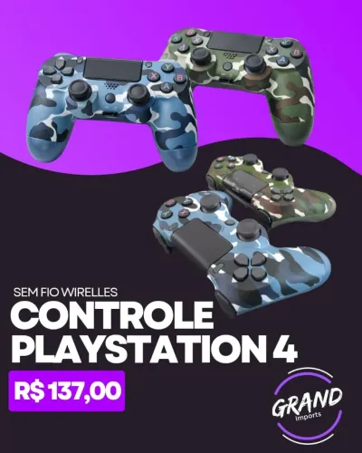 Controle Playstation 4 ps4
