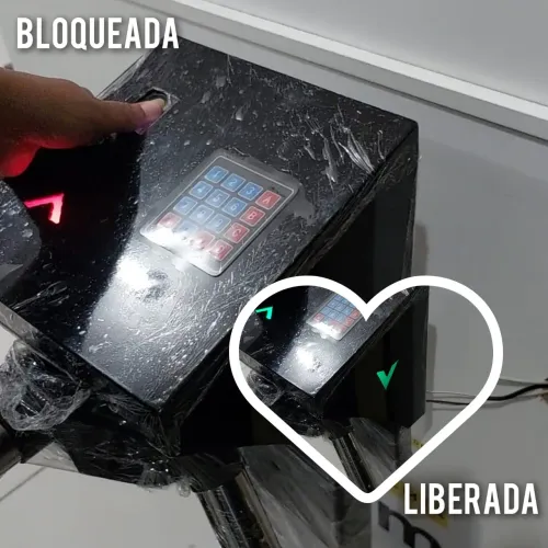 Catraca nova e com sistema gratis