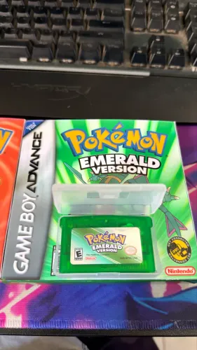 Pokemon Emerald Original GBA (bateria nova)