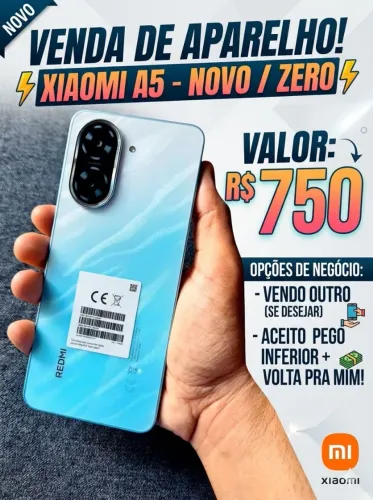 Vendo ou troco xiaomi A5 completo 