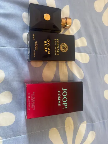 Joop 200 ml novo + Versace dylan metade 100 ml