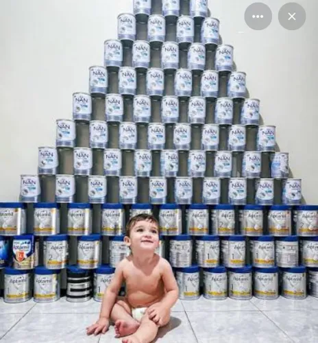 Vende-se Latas de leite 50 uni.