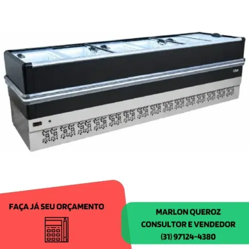 Ilha para Congelados 3M Preta Polar