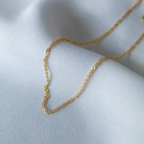 CORDÃO DE OURO 18K - 40 CM | DELICADO E ELEGANTE