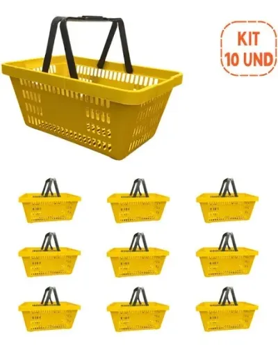 Cestinho amarelo 