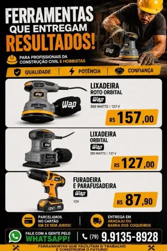 Lixadeiras WAP 127 V