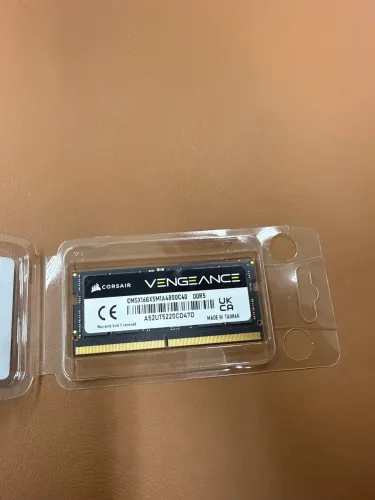 Memória Para Notebook Corsair Vengeance 16gb 5200mhz Ddr5 - Cmsx16gx5m1a5200c44 - 6261.