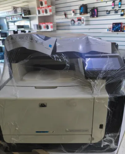 Impressora HP LJ color CM1415NW completa 