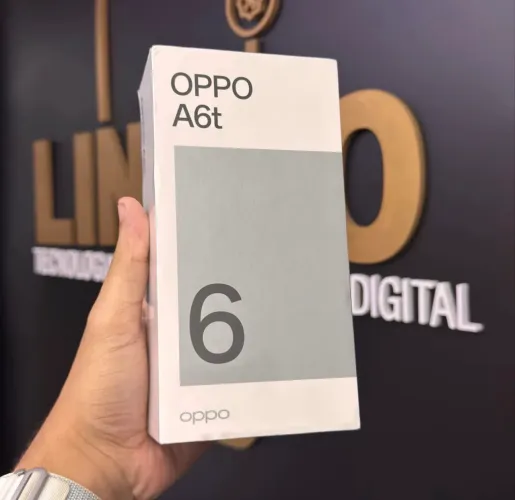 LOJA FÍSICA. OPPO A6T 128GB / Lacrado, garantia nacional PARCELADO BOLETO p, NEGATIVADOS