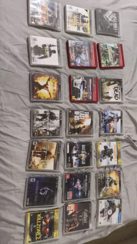 Lote de Jogos de PS3