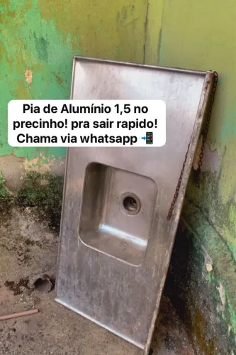Pia de Alumínio