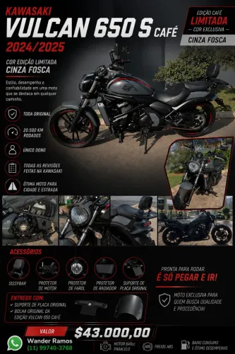 Kawasaki Vulcan 650 S Café