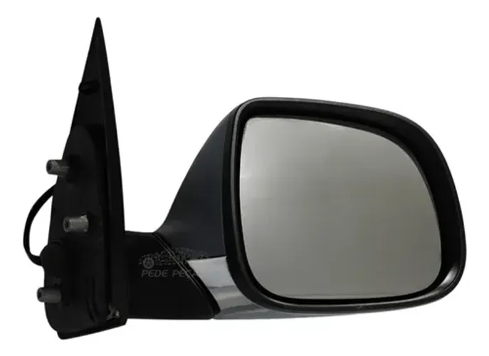 Retrovisor Vw Amarok 2010 A 2025 Capa Cinza/inf Cromado