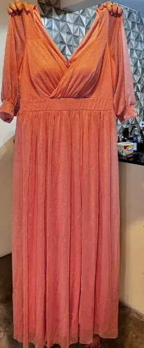 Vestido longo de festa