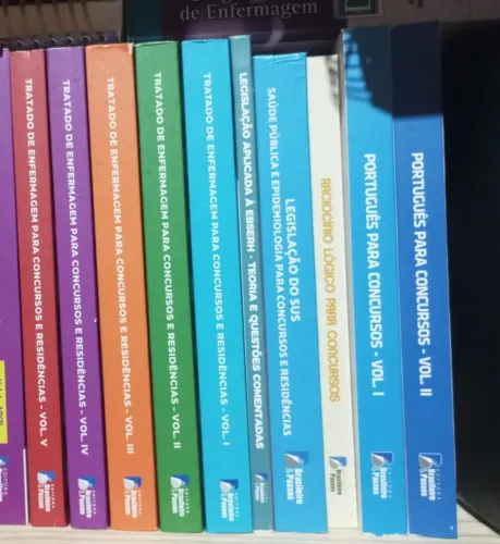 Coleção livros para concurso, Rômulo passos e Brasileira passos