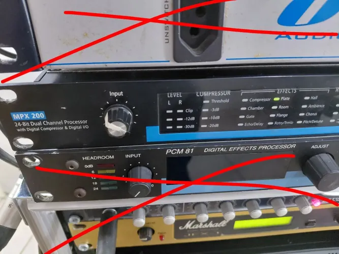 Processador de Efeitos Lexicon MPX 200