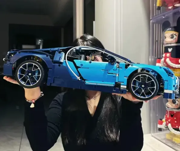 BLOCO Lego importado Super Carros - Bugatti Chiron em Scala 1:8 - NOVA