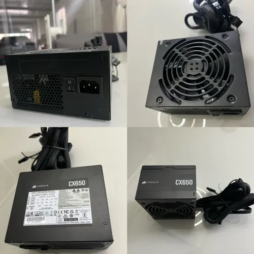 Fonte Corsair CX 650W 80Plus Bronze (Nova)