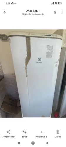 Geladeira Frost Free Electrolux