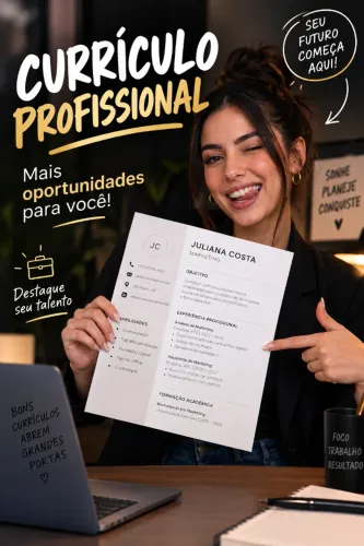 Currículo Profissional em PDF por Apenas R$ 5,00