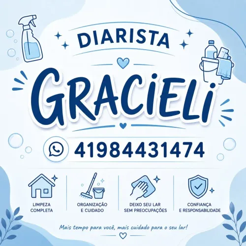  DIARISTA - GRACIELI