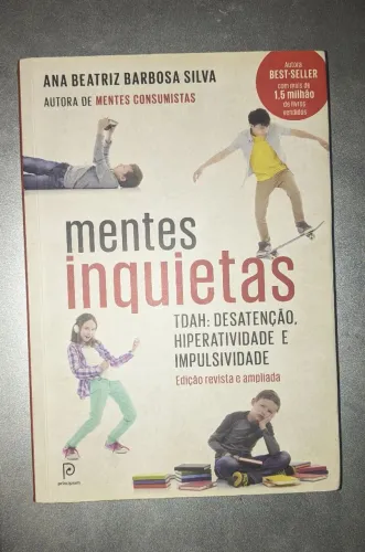 Livro - Mentes Inquietas: TDAH - desatenção, hiperatividade e impulsividade