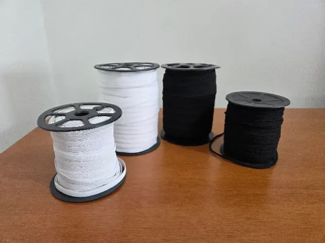 Elásticos para costura - Kit 4 rolos