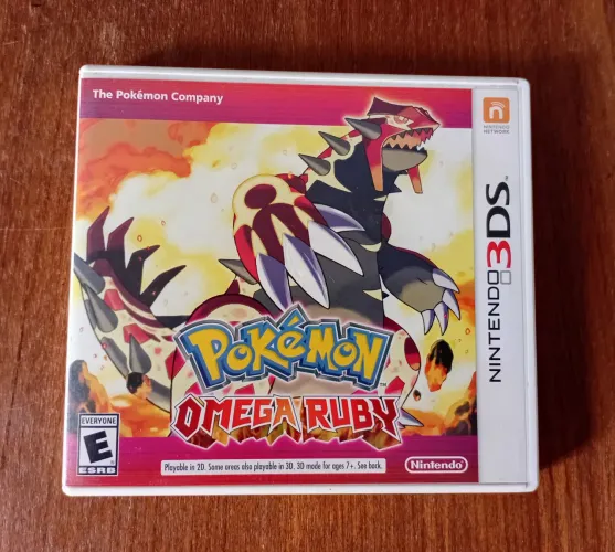 Pokémon Omega Ruby Nintendo 3DS - Original e Completo (CIB)