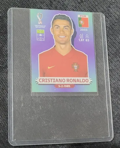 Figurinha Cristiano copa 2022