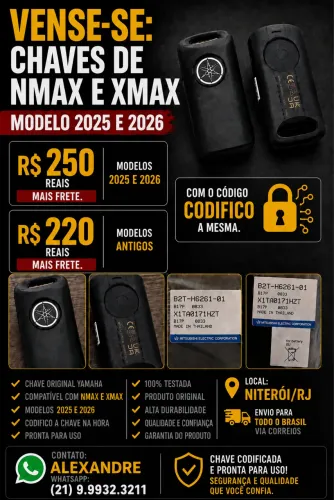 Chave nmax é xmax flúor