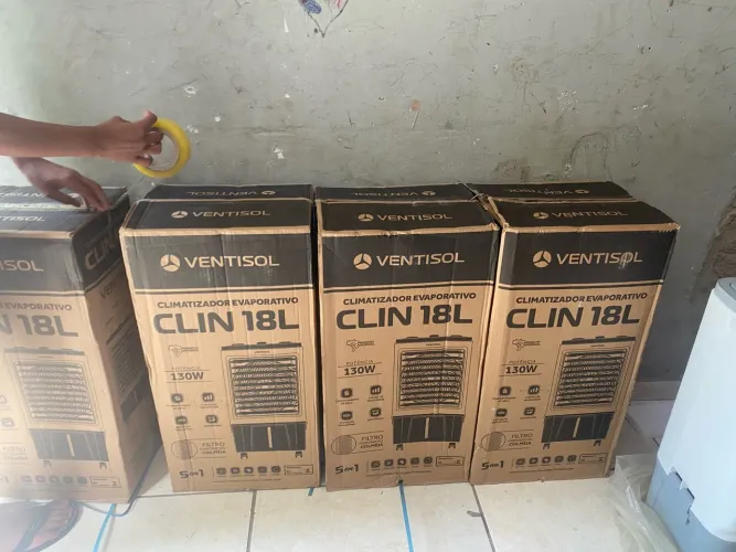 Vendemos climatizadores de 18 l da marca ventisol fazemos entrega grátis na zona Sul