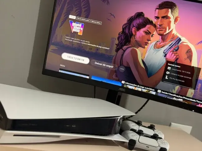 Playstation 5 fat usado