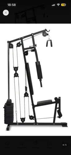 Estação De Musculação Academia Podiumfit Me 100 - 50kg