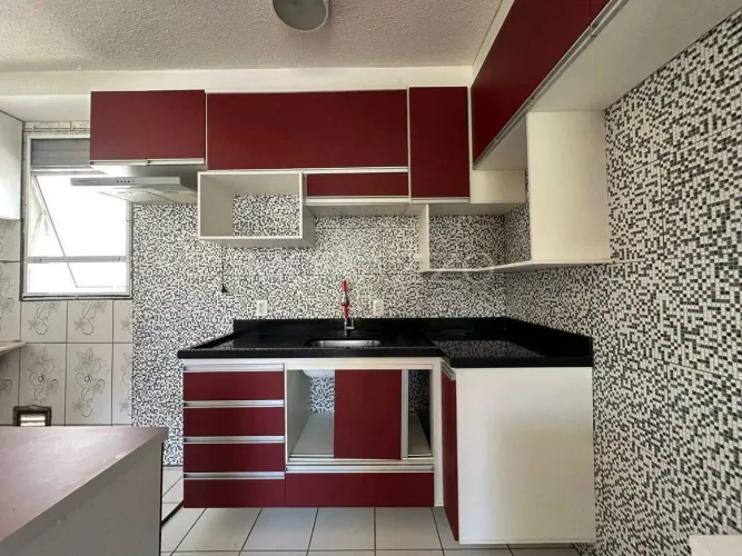 Apartamento com 2 dormitórios para alugar, 44 m² por R$ 1.455,00/mês - Cidade Jardim - Jac