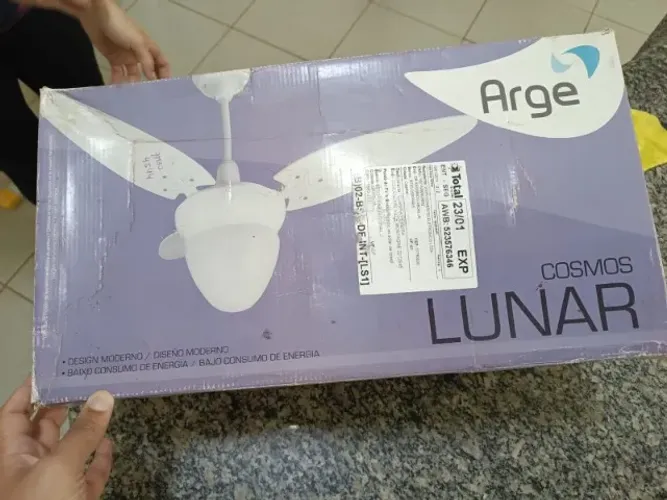 Ventilador de Teto Arge Cosmos Lunar
