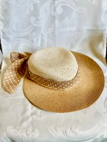 Chapéu de palha com brilho - Importado | World Of Hats