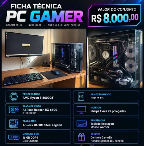 Pc Gamer Completo
