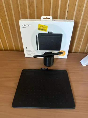 Mesa digitalizadora Wacom + suporte para caneta